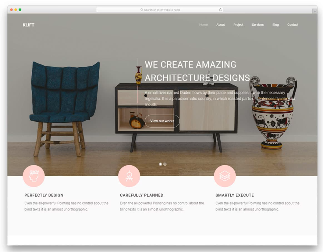 Business Landing Page Preview